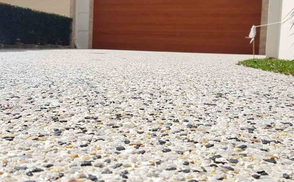 Exposed Concrete Paved Areas