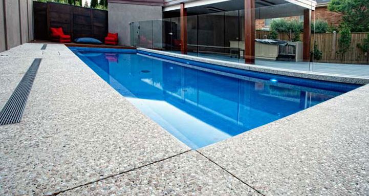 Exposed Concrete Paved Areas